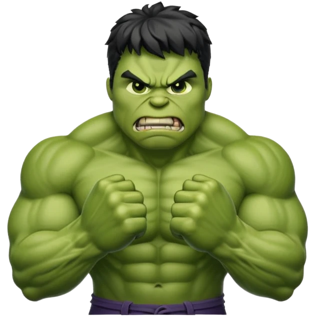 Strong Hulk emoji emoji