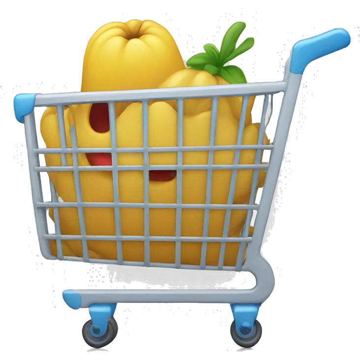 shopping cart emoji