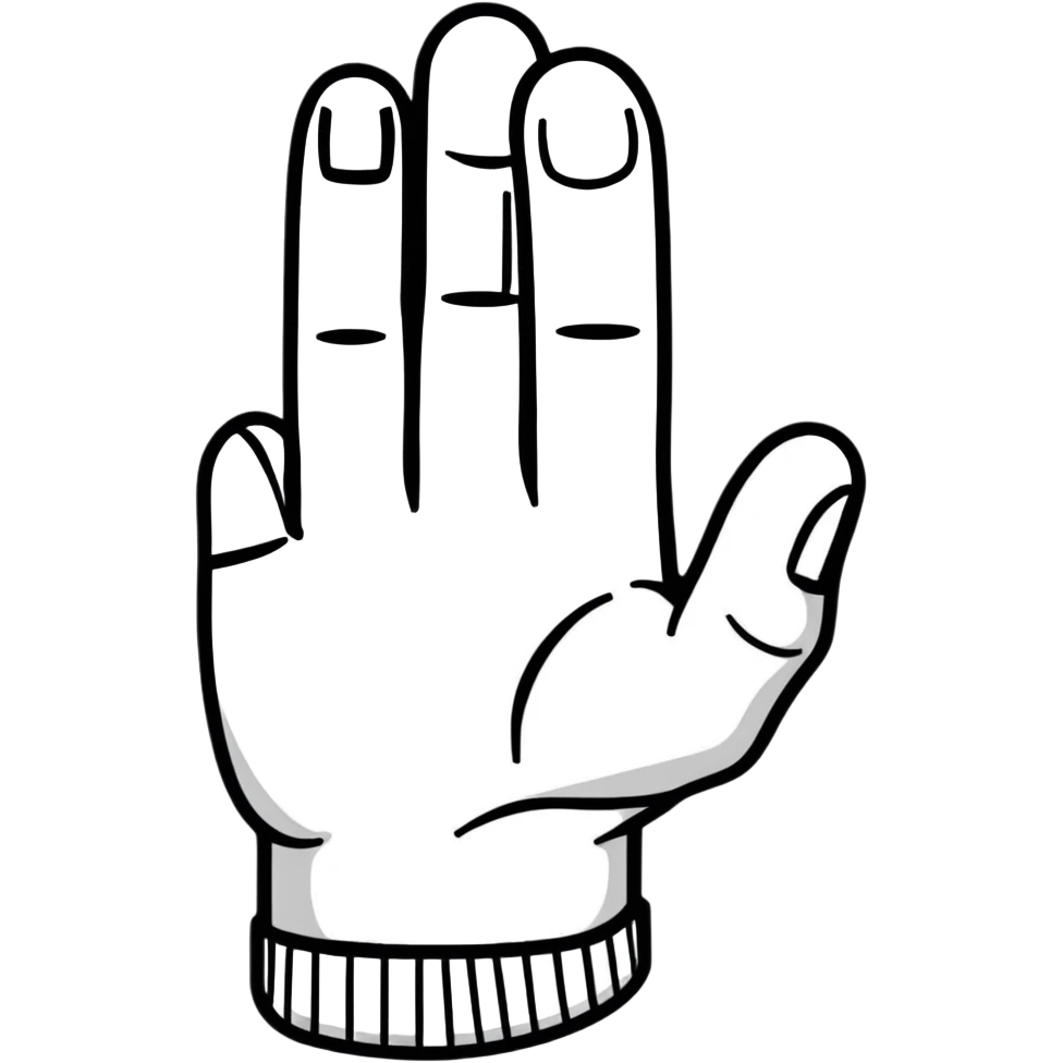 little finger emoji