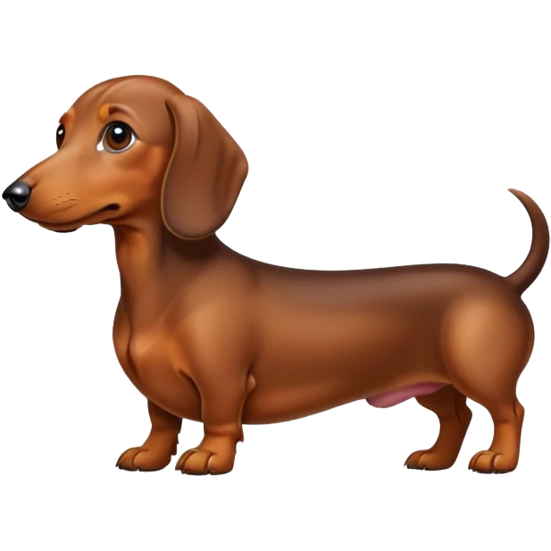 Weenie dog emoji emoji