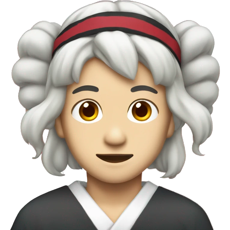 Japanese man with a headband witch logo japan flag
 emoji