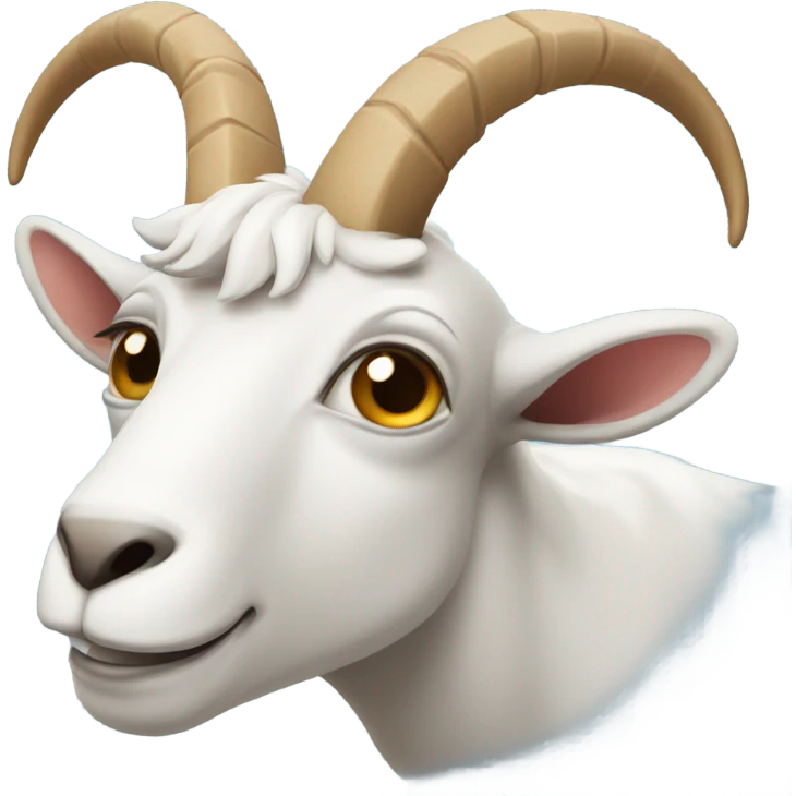 goat with horns emoji