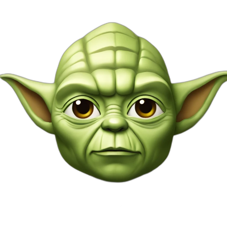 Maître yoda très musclé  emoji