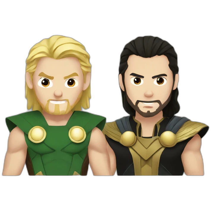 Thor and Loki emoji