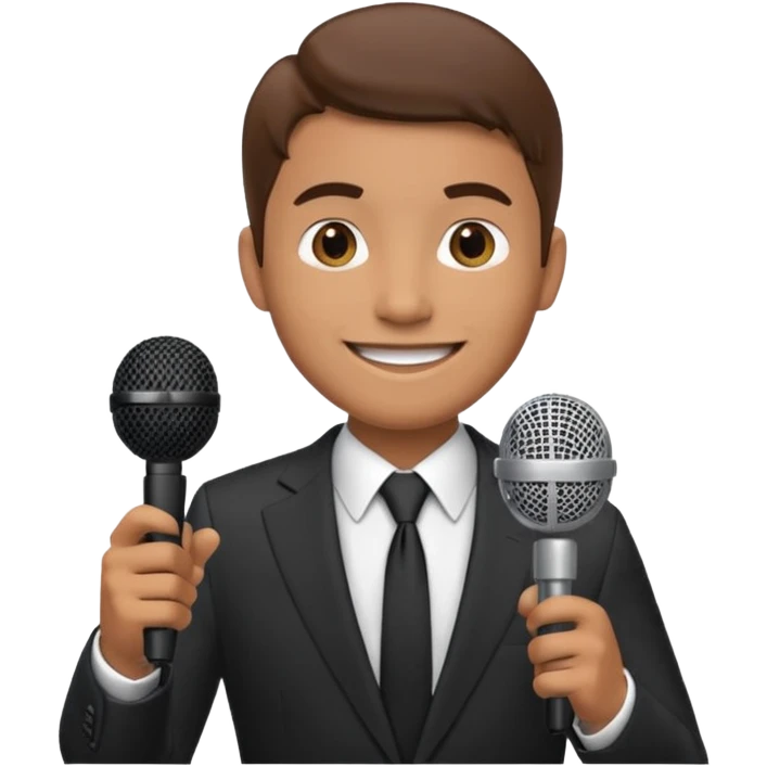 Toastmasters member Salesman Emoji emoji