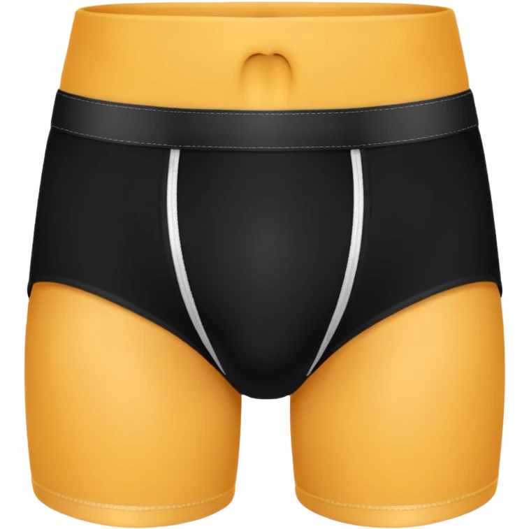 black underwear ONLY emoji