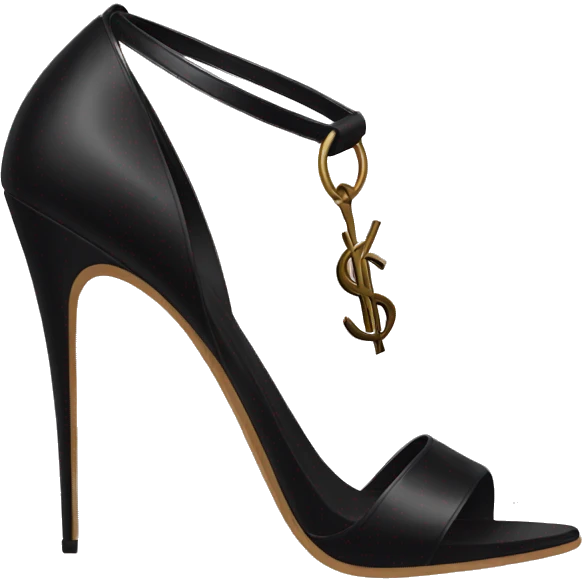 Ysl heels  emoji