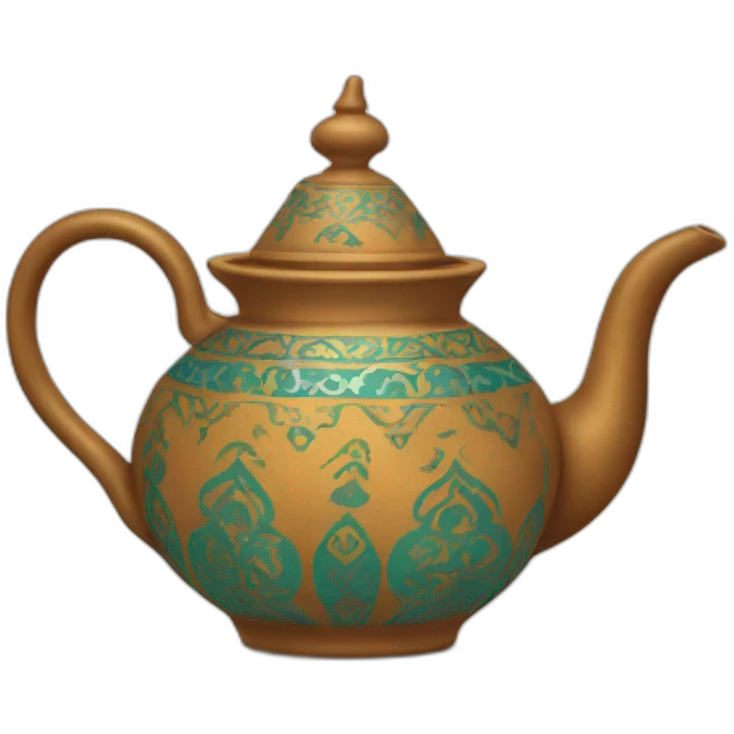 Moroccan teapot emoji