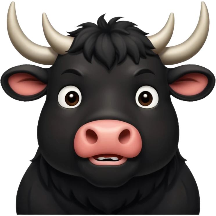 Ferdinand (black) from the Ferdinand disney movie emoji