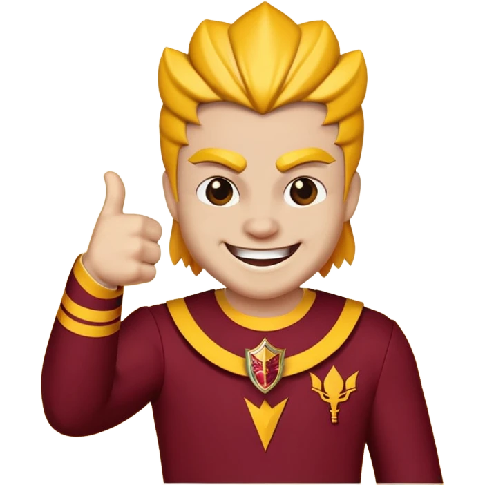 Arizona state sun devil thumbs up  emoji