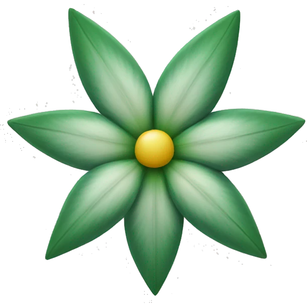 christmas star flower emoji