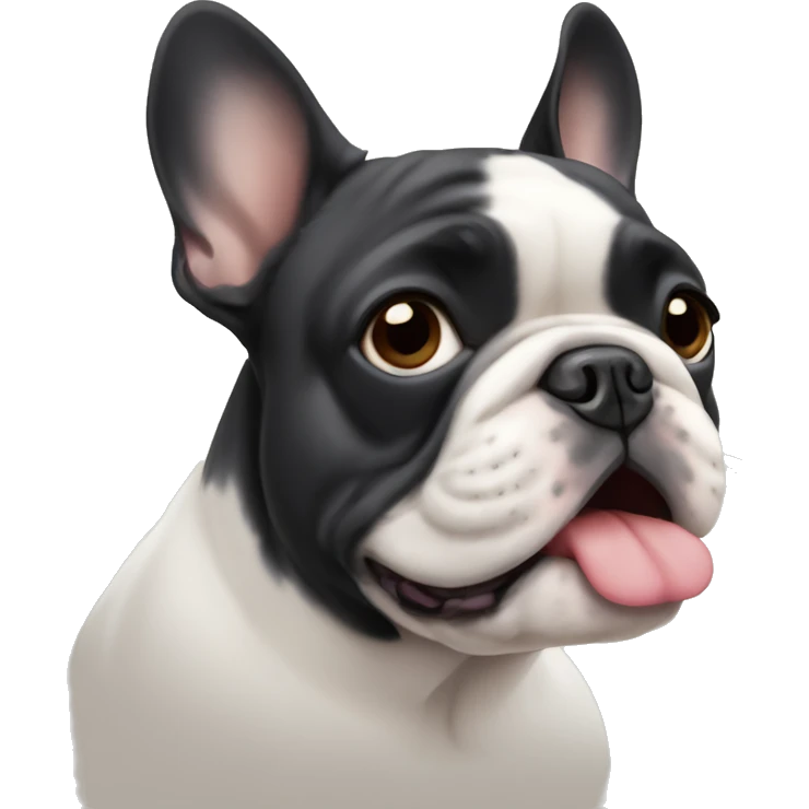 French bulldog emoji