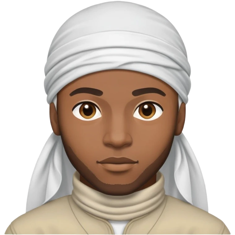 Nigga with a durag emoji
