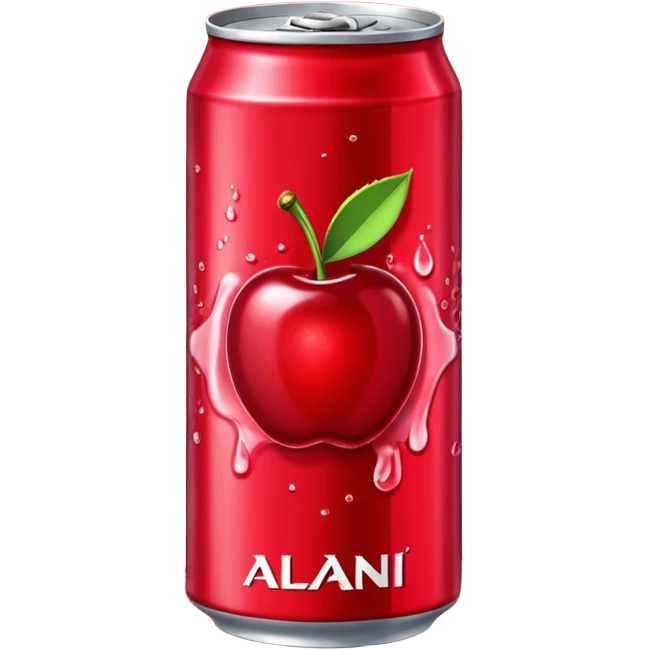 Alani energy drink cherry pop emoji