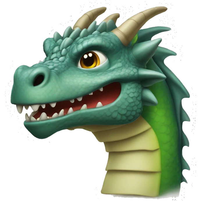 Dragon énervé  emoji