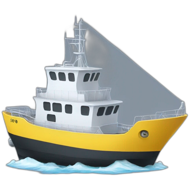 barco amarillo emoji