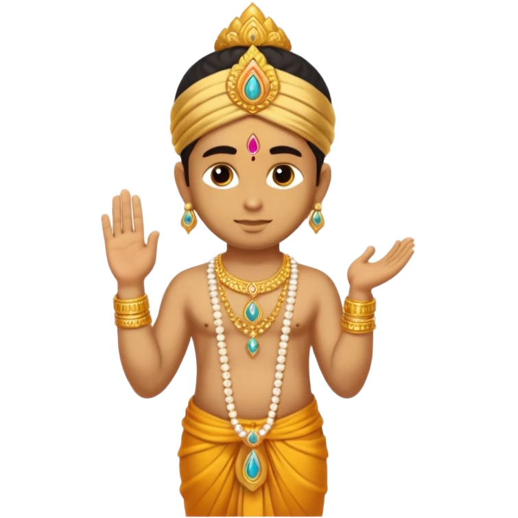 Create god murugan om Mandiram  emoji