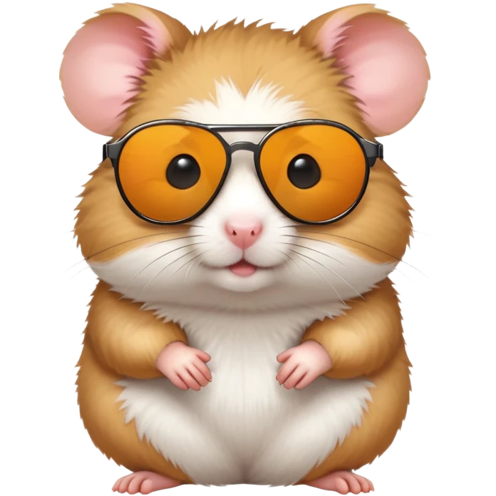 Hamster with sunglasses  emoji