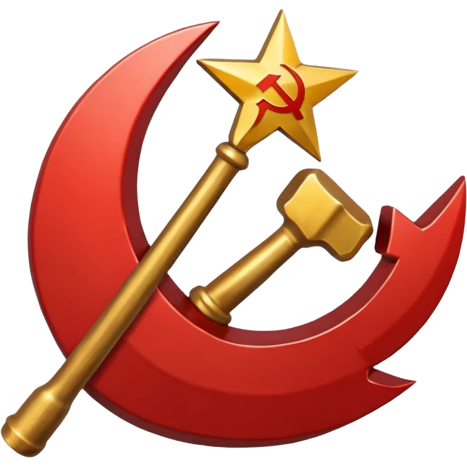 hammer and sickle emoji