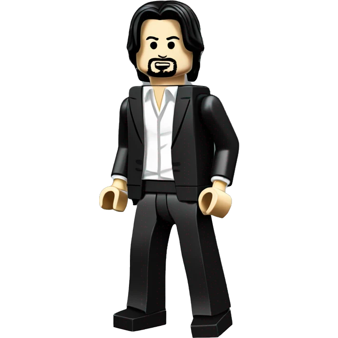 KEANU REEVES lego full body emoji