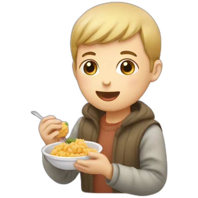 feeding emoji