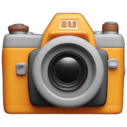 Plasticine Film Camera emoji