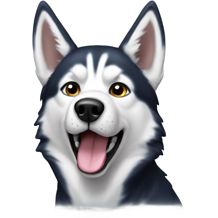 HUSKY w emoji