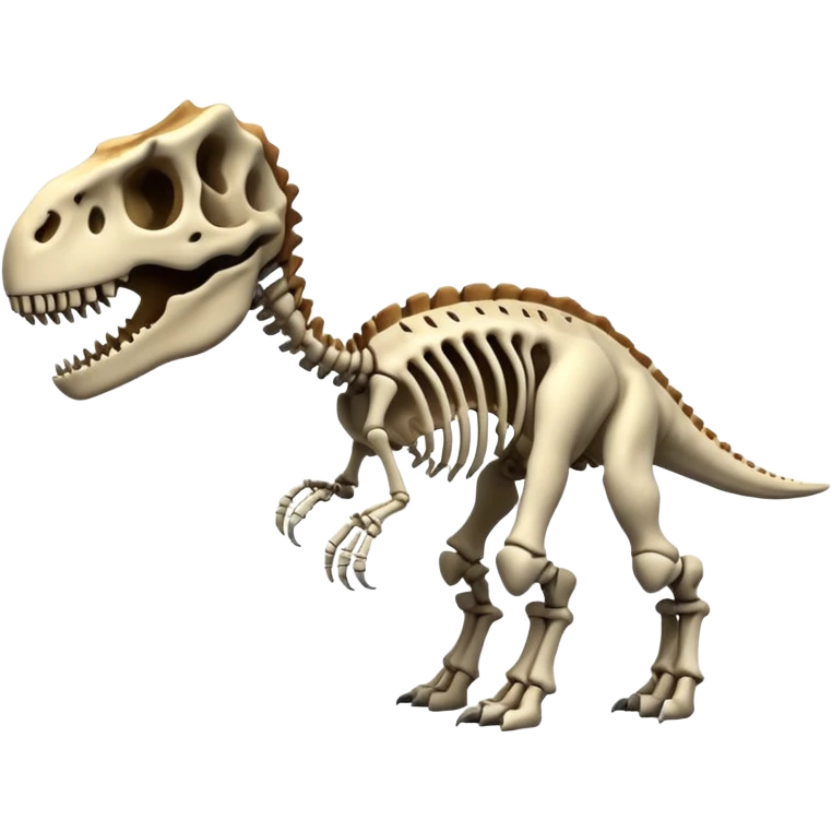 dinosaur skeleton emoji