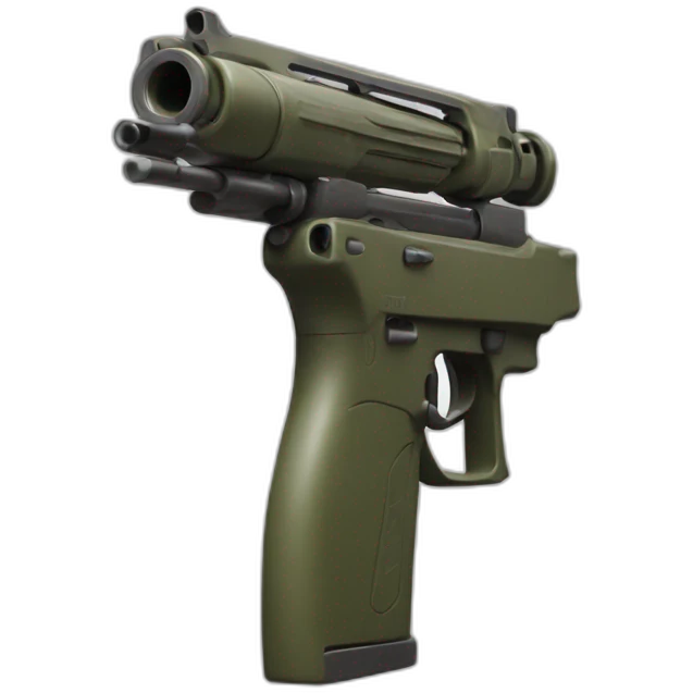 Magnum gun fires emoji