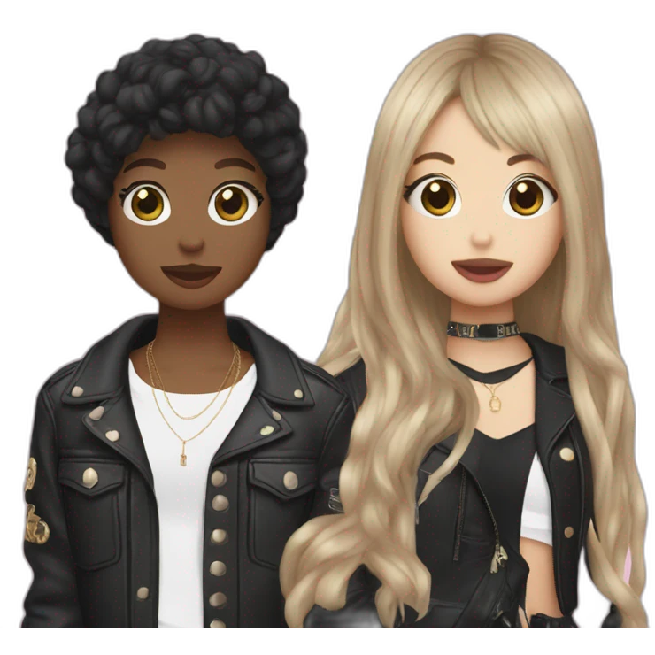 Jennie blackpink with oasis emoji