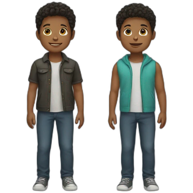 boy and boy emoji