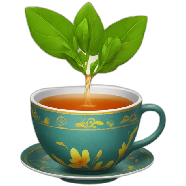 Kazakh tea emoji