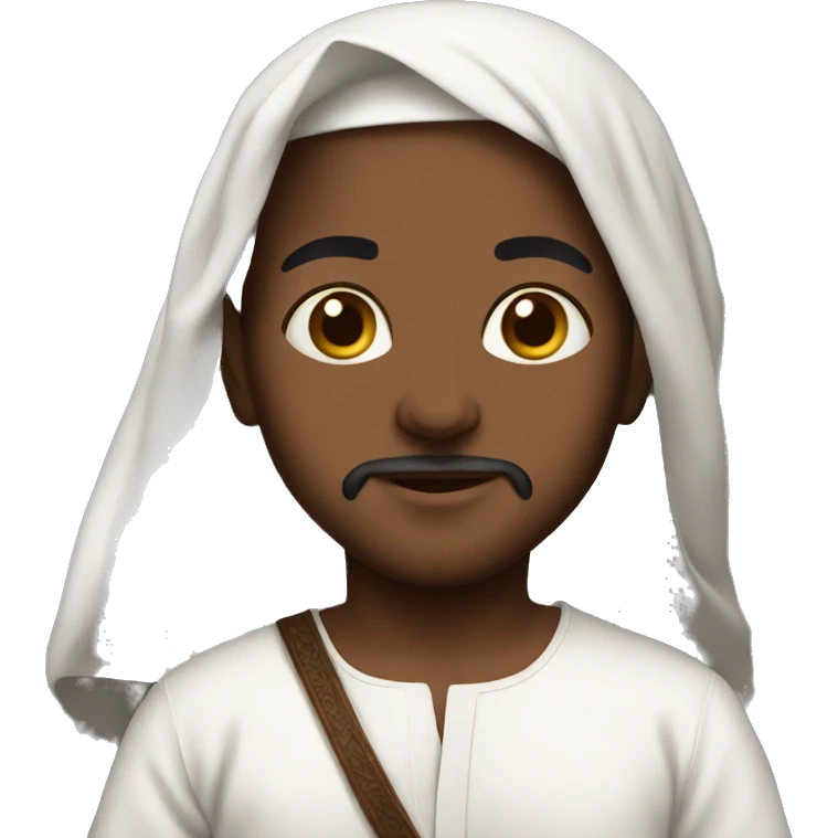 Arab, infant emoji