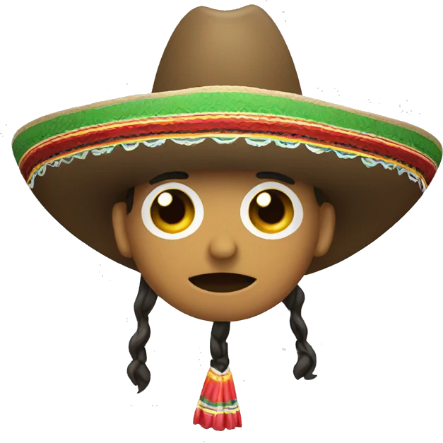 Mexican sombrero emoji