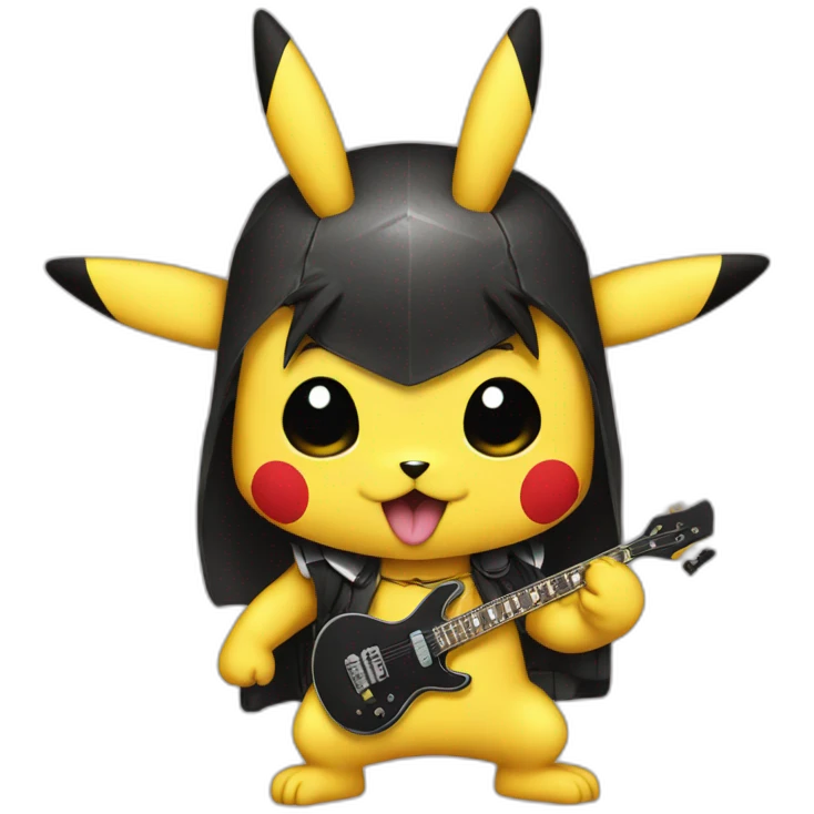 band kiss pikachu emoji