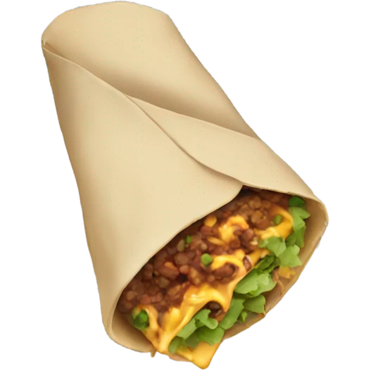 Burrito attacking city  emoji