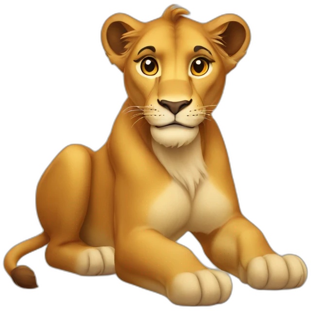 Nala du roi lion emoji