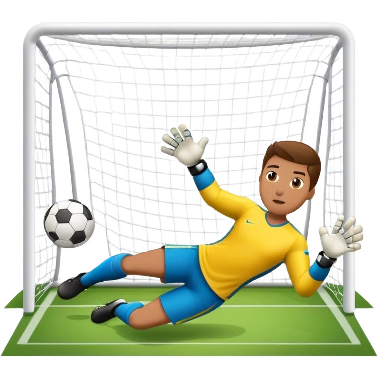 goalkeeper-saving-goal emoji