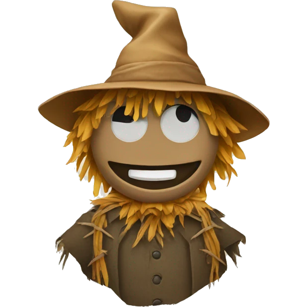 Scarecrow emoji