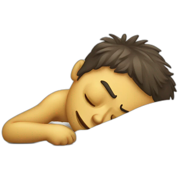 hungover person emoji