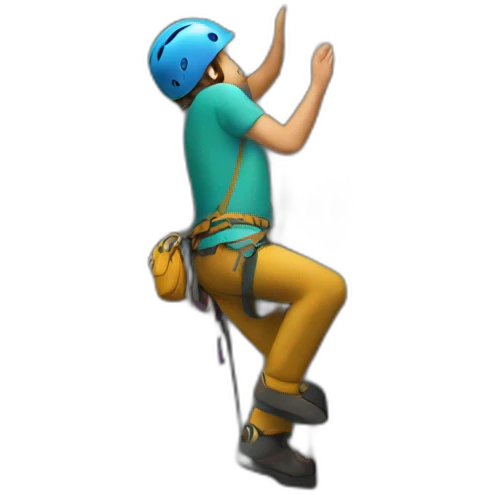 climbing emoji