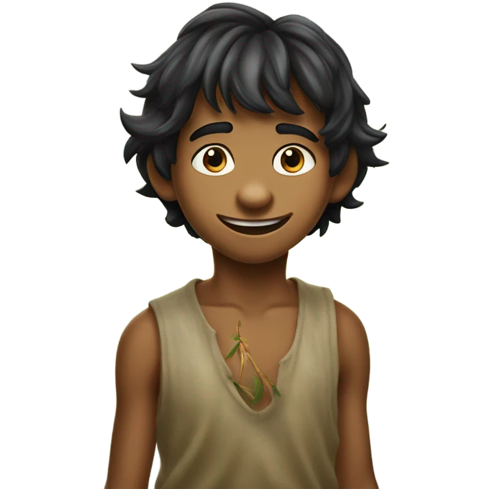 Great googly Mowgli emoji