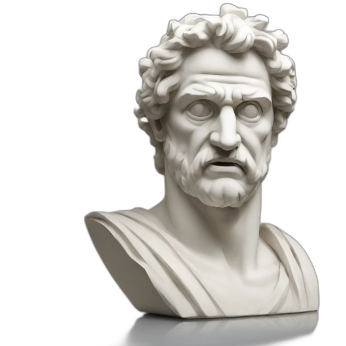 severe greece sculpture emoji