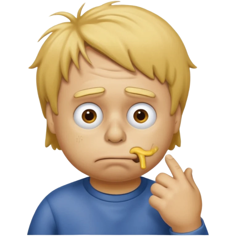 ralph wiggum nose picking emoji
