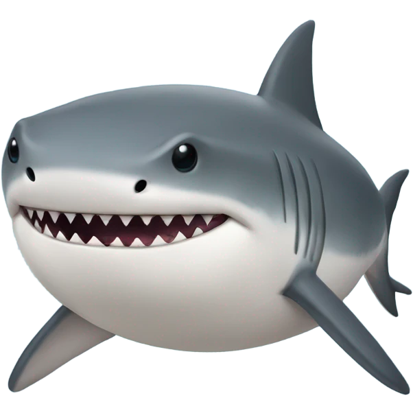 Fat shark emoji