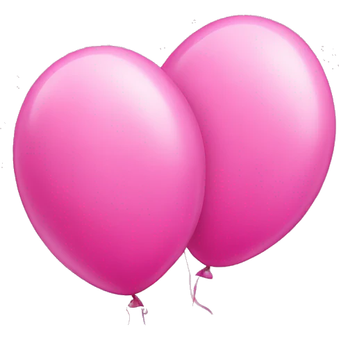 pink balloons  emoji
