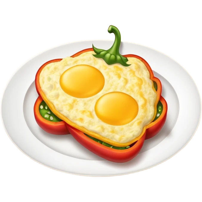 bell pepper omelette emoji