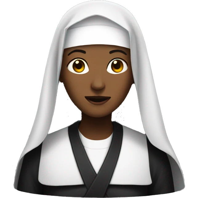 The nun emoji