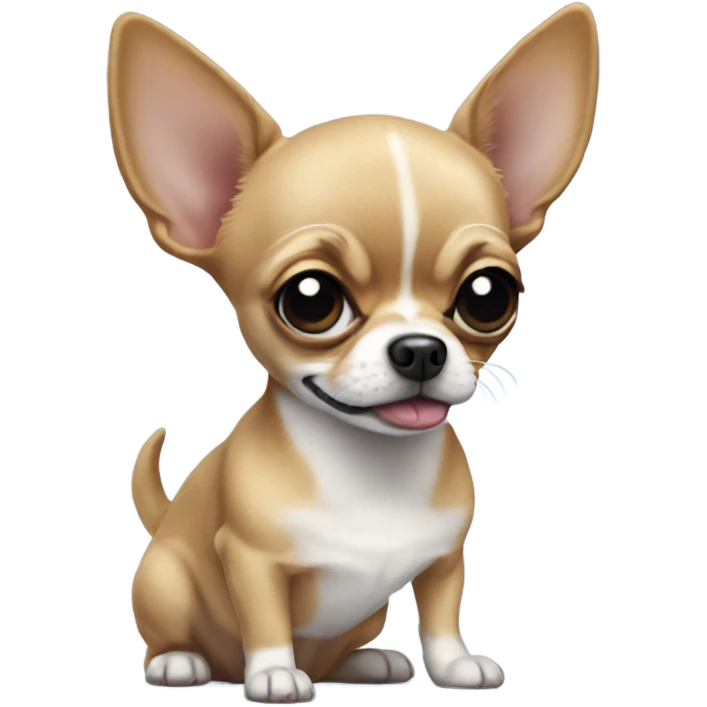 Blueberry muffin chihuahua emoji