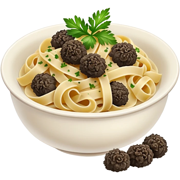 Truffle pasta emoji